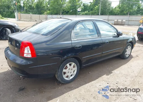 2004 Kia Spectra Gs/Gsx from USA, damaged, VIN KNAFB161845144475